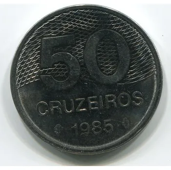 BRAZÍLIE. 50 cruzeiros 1985.