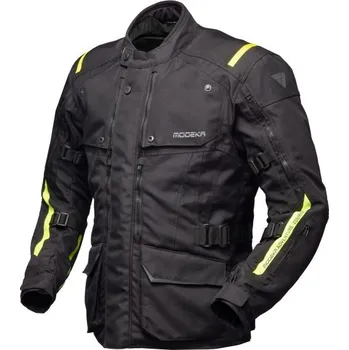 Moto bunda MODEKA bunda Varus BLACK / YELLOW - XL