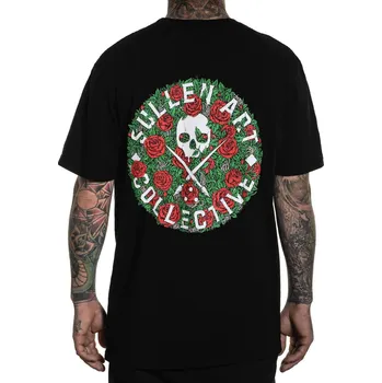 Pánské tričko tričko hardcore pánské - ROSES AND BONES - SULLEN - SCM6510_BK - L