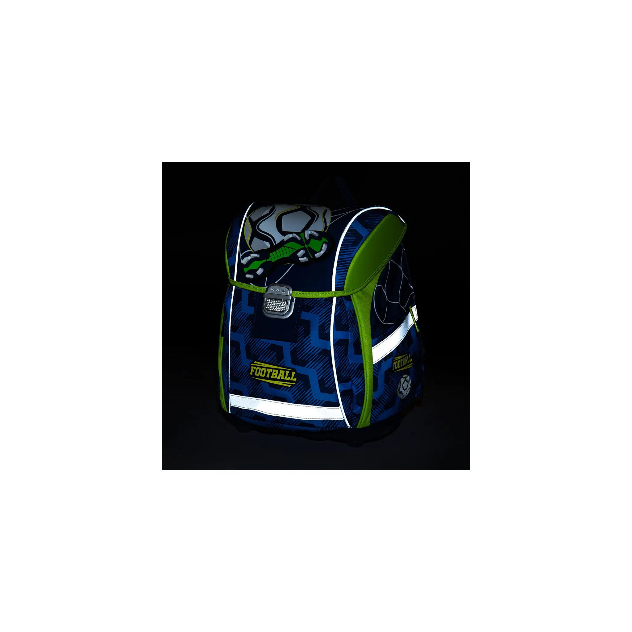 Fotografie 7 - Set školních potřeb Oxybag Premium Light 3dílný set Fotbal 2 0-98923