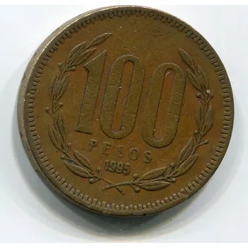 CHILE. 100 pesos 1995.