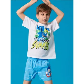 Chlapecké spodní prádlo Sinsay - Koupací kraťasy Sonic The Hedgehog - světle modrá - 686DH-50X - 686DH-50X-U13