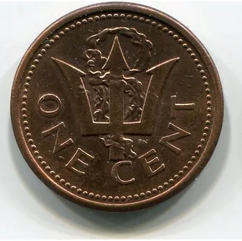 BARBADOS. 1 cent 1991.