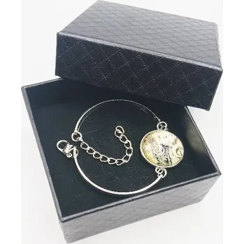 Náramek na ruku s dárkové krabičce - saxofón