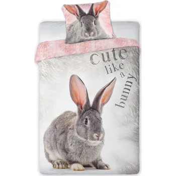 Povlečení Bavlněné povlečení Homa BUNNY 140x200 cm