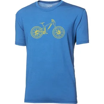 Pánské oblečení triko krátké pánské Progress WABI MTB tmavě modré