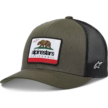Kšiltovka Čepice - ALPINESTARS Cali 2.0 - Military Green / Black