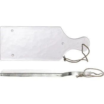 Bloomingville Prkénko z recyklovaného skla Johni Clear