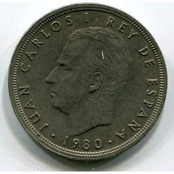 ŠPANĚLSKO. 50 Pesetas 1980/82.