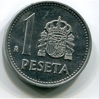 ŠPANĚLSKO. 1 peseta 1988.