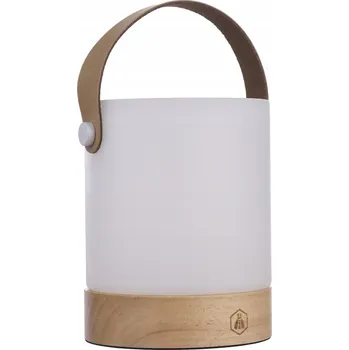 Lampička LAGUIOLE LED Lampa Dřevěná PŘENOSNÁ AKUMULÁTOROVÁ BEZDRÁTOVÁ