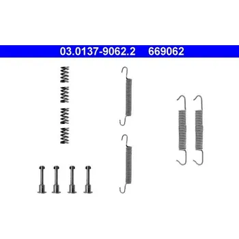 Auto-moto Sada příslušenství, parkovací brzdové čelisti ATE 03.0137-9062.2