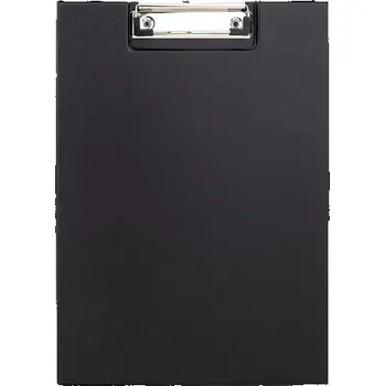 Deska z klipem A4 zamykana czarna, Deli
