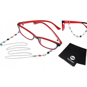 ŘETÍZEK NA BRÝLE KLASICKÝ S OZDOBNOU ZÁVĚSKOU - ŠŇŮRKA NA BRÝLE