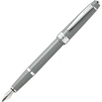 Cross, Plnicí pero Bailey light, (M) střední Barva: polished grey