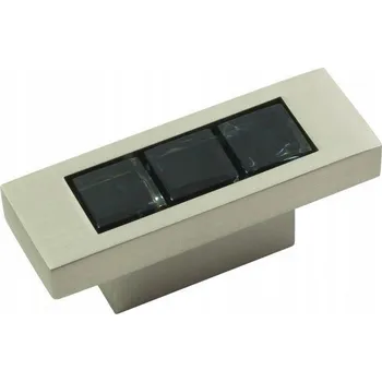 Nábytkové kování Nábytková Úchytka Knopka ČERNÁ