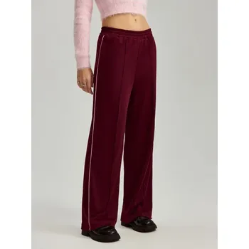 Dámské oblečení Rovné kalhoty - XS - House - kaštanové - 368CK-83X