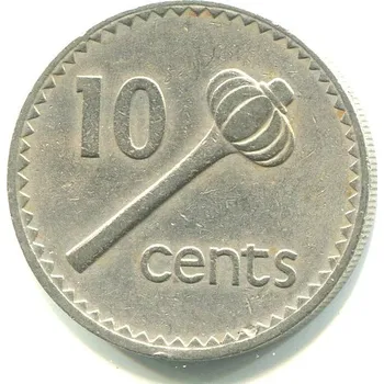 FIJI. 10 cents 1975.