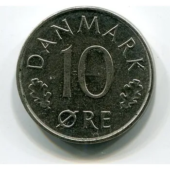DÁNSKO. 10 öre 1978.