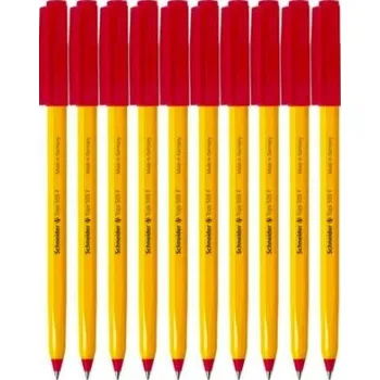 Školní potřeby PROPISKA červená SCHNEIDER TOPS 505 propisky 50 Kusů