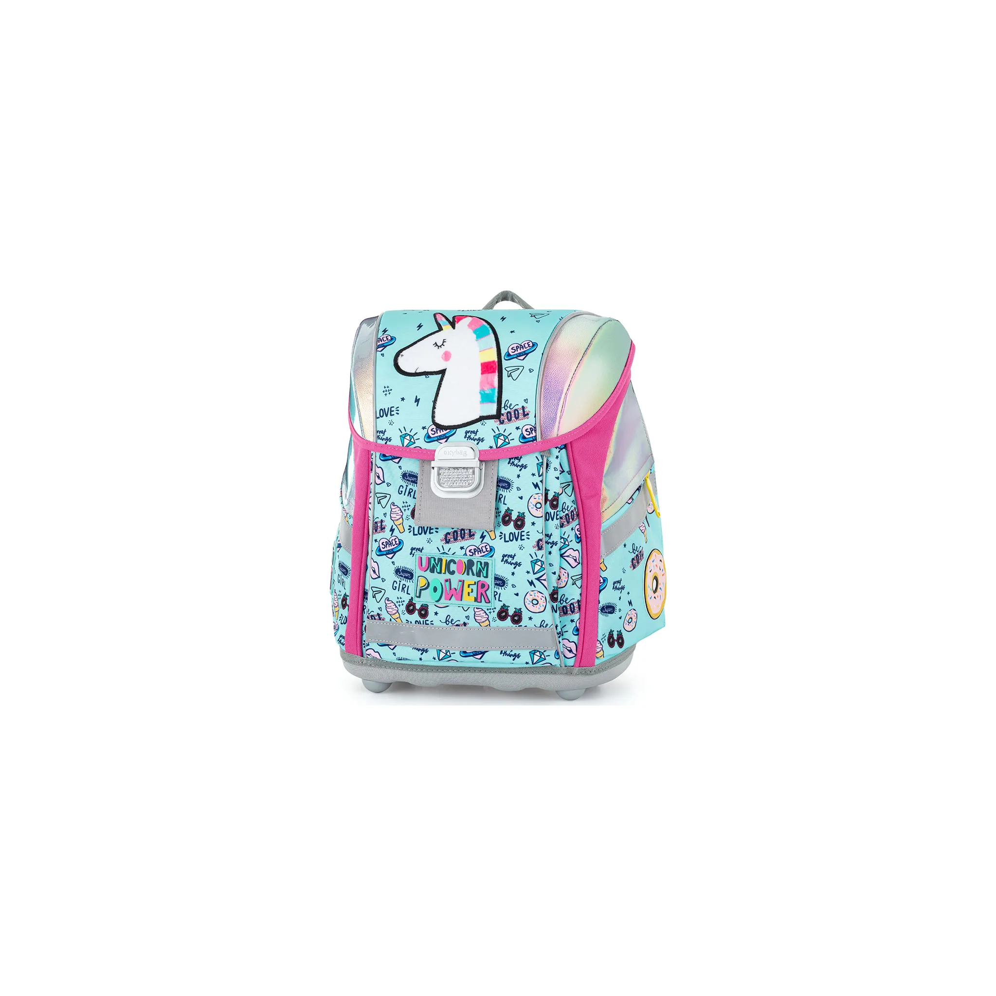 Fotografie 2 - Set školních potřeb Oxybag Premium Light 3dílný set Unicorn Iconic 0-98423