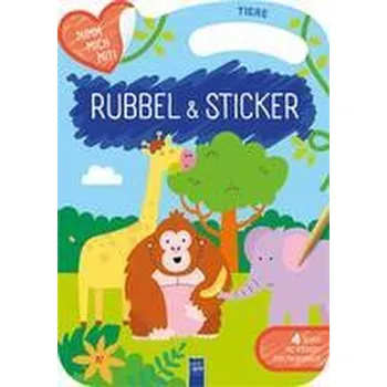 První čtění Rubbel & Sticker - Tiere