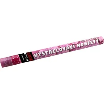 Konfeta Vystřelovací konfety plátky růží 60cm