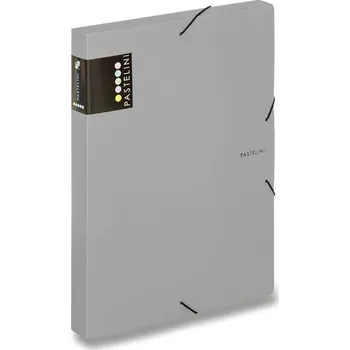 Karton P+P Box na dokumenty Pastelini, A4 - šedá