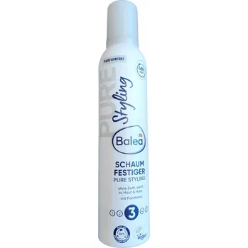 Stylingový přípravek Pěna na vlasy Balea Pure Styling 250 ml