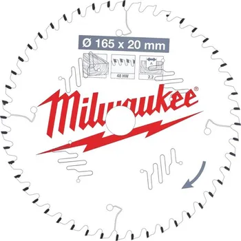 Pilový kotouč Kotouč pilový MILWAUKEE dřevo 190x30x2,1 48z.