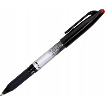 SMAZATELNÉ kuličkové PERO 0.7 mm ČERVENÉ s gumou Pilot Propiska GELOVÝ