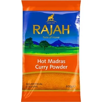 Koření Rajah Pikantní Madras Kari Směs100G