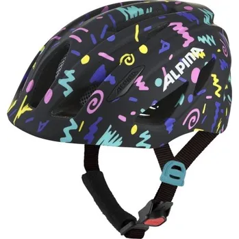 Cyklistická přilba dětská helma ALPINA Pico - Black confetti gloss, 50-55