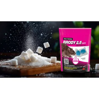 Hubení hlodavce Brody 2.5 pasta 150g s příchutí