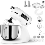 Salente DigiChef+, kuchyňský robot, mísa 6 litrů, celokovový, masomlýnek, digitální displej, bílý