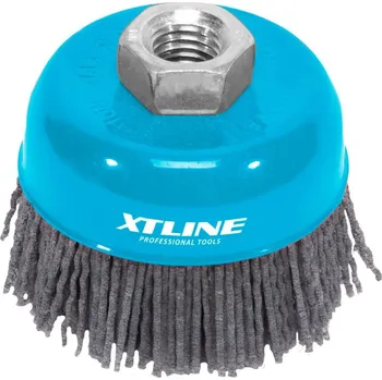 Ruční nářadí Kartáč hrnkový 100mm - nylon - M14 XTLINE