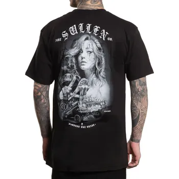 Pánské tričko tričko hardcore pánské - LOS ANGELES - SULLEN - SCM6907_BK