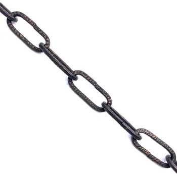 Řetěz POSAMO Řetěz ozdobný tepaný brunýrovaný 2mm 1625/2,0/03 2,0mm