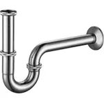 Mereo Umyvadlový sifon kulatý U, 5/4"x ø 32 mm, celokovový, chromovaný