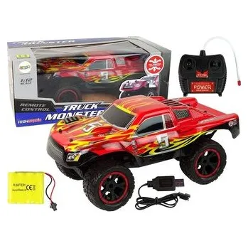 RC model auta Terenówka zdalnie sterowane 1:12 20 km/h czerwone