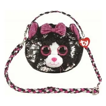 plyšák Ty Fashion - cekinowa torba na ramię - Kot