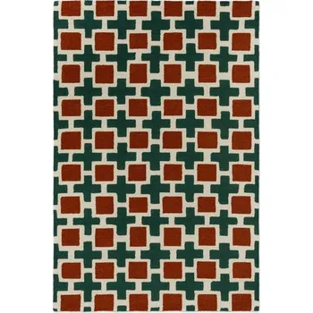 Koberec Moderní vlněný kusový koberec Scion Hatch Rust 124903 Brink & Campman Varianta: 200x280