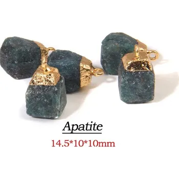 Přívěsek Přívěsek ze surového kamene | minerální přívěsek - 17 Apatit , 1 kus