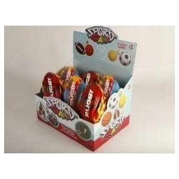 Hra na zahradu Piłeczka rugby 17x10cm mix