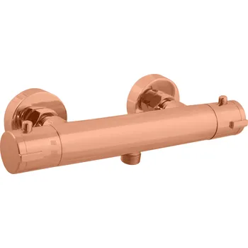Vodovodní baterie TERMOSTATICKÁ - Sprchová baterie, Zlatá Růžová - kartáčovaná TRM80.5ZRK, RAV Slezák