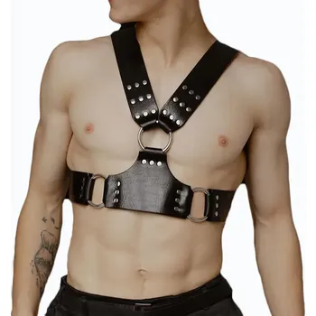 Harness černý postroj široký