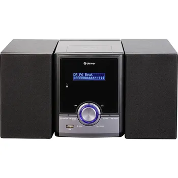 Hi-Fi systém Denver MDA-285 stereo systém DAB plus , FM, CD, Bluetooth, MP3, 2 x 5 W černá