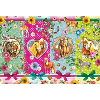 Puzzle SCHMIDT Koňská radost 200 dílků