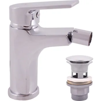 Vodovodní baterie COLORADO - Bidetová baterie s výpustí, Chrom CO145.0, RAV Slezák Barva: Chrom, Rozměr: 3,8"