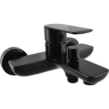 Vodovodní baterie VLTAVA - Vanová baterie, Černá - matná VT454.5CMAT, RAV Slezák